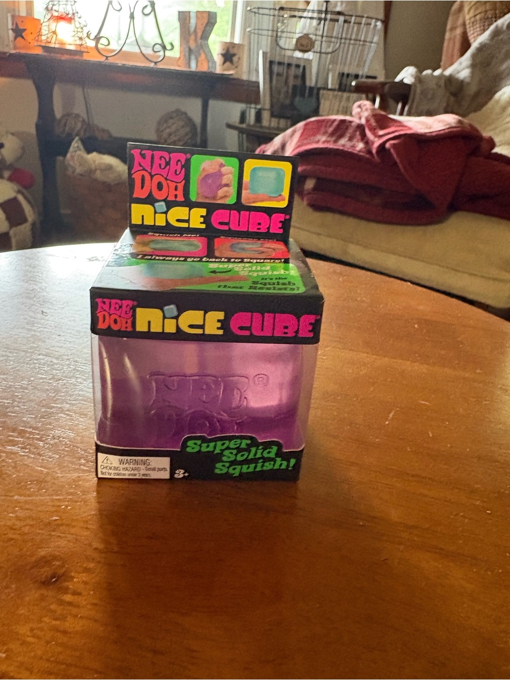 Nice Cube - Purple Super Solid Squish Toy